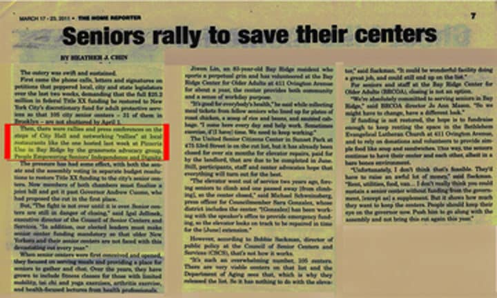 pesid seniors rally to save senior centers